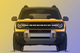 2025 Bronco Sport Exterior Sketch